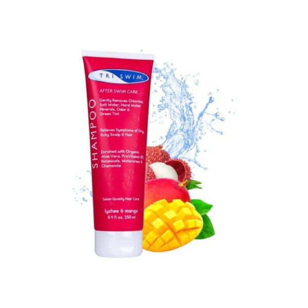 Shampoo Anti Cloro Triswim|Litchi & Mango (250 ml)